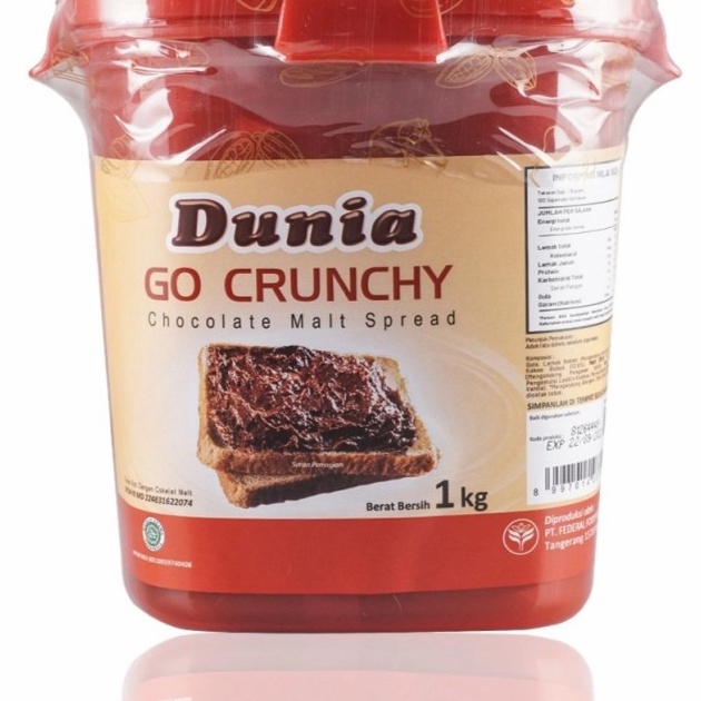 

✻Diskon Promo✽➢ 0MYW8 Dunia Go Crunchy 1 Kg Chocolate Malt Z65 ✩Terkini