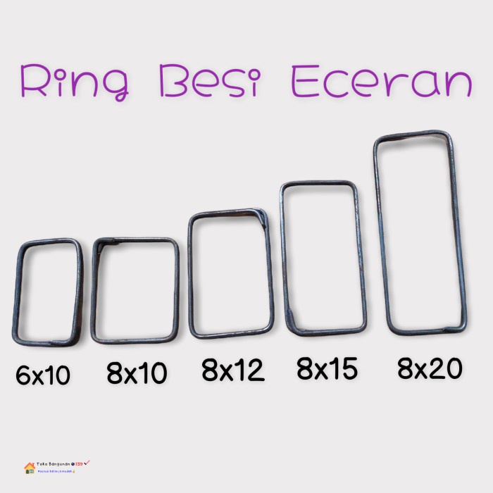 Ring Behel / Ring Cincin Besi Eceran