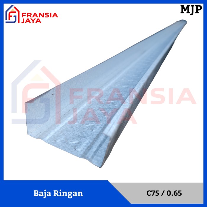 Kanal C Rangka Baja Ringan C75 x 0.65 x 6 Meter MJP