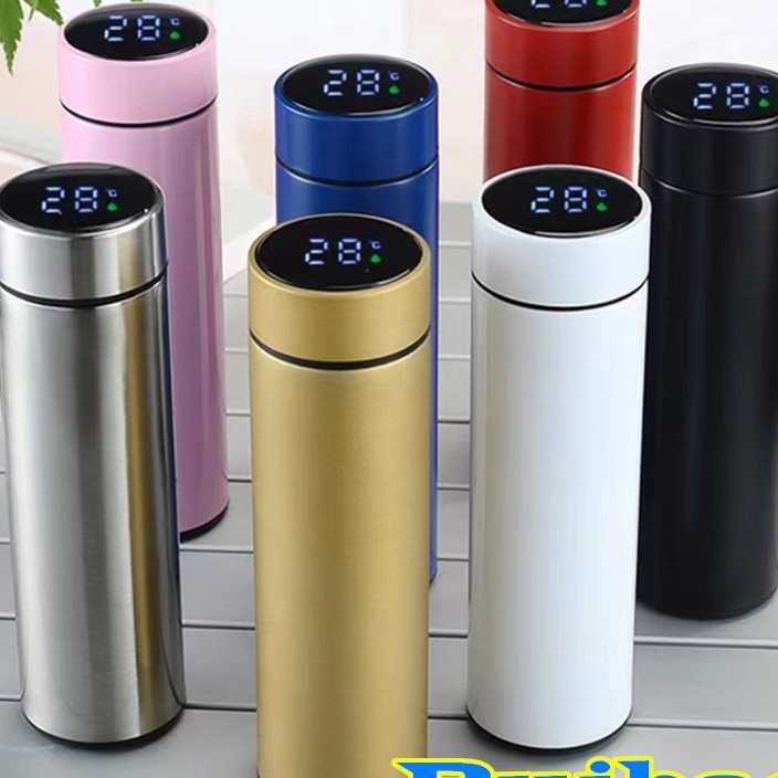 GGWH1077 GROSIR Nagada Termos Suhu Temperature / Botol Minum / Smart LED Thermos Tumbler Stainless S
