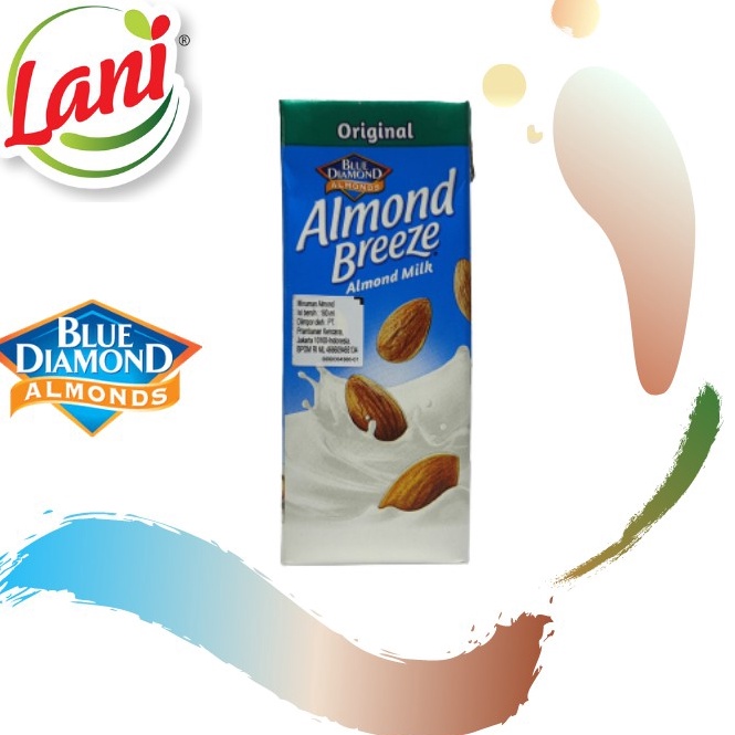 

❤[PROMO MURAH!!!]❤ Blue Diamond Almond Breeze Almond Milk 180 ml [ All Varian ] Susu Almond
