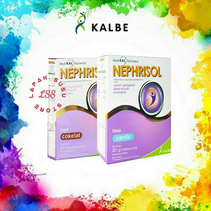 

༆ XXX 89410 NEPHRISOL COKLAT / VANILA 201gr new formula >D2289) ⭐⭐⭐⭐⭐ ♞