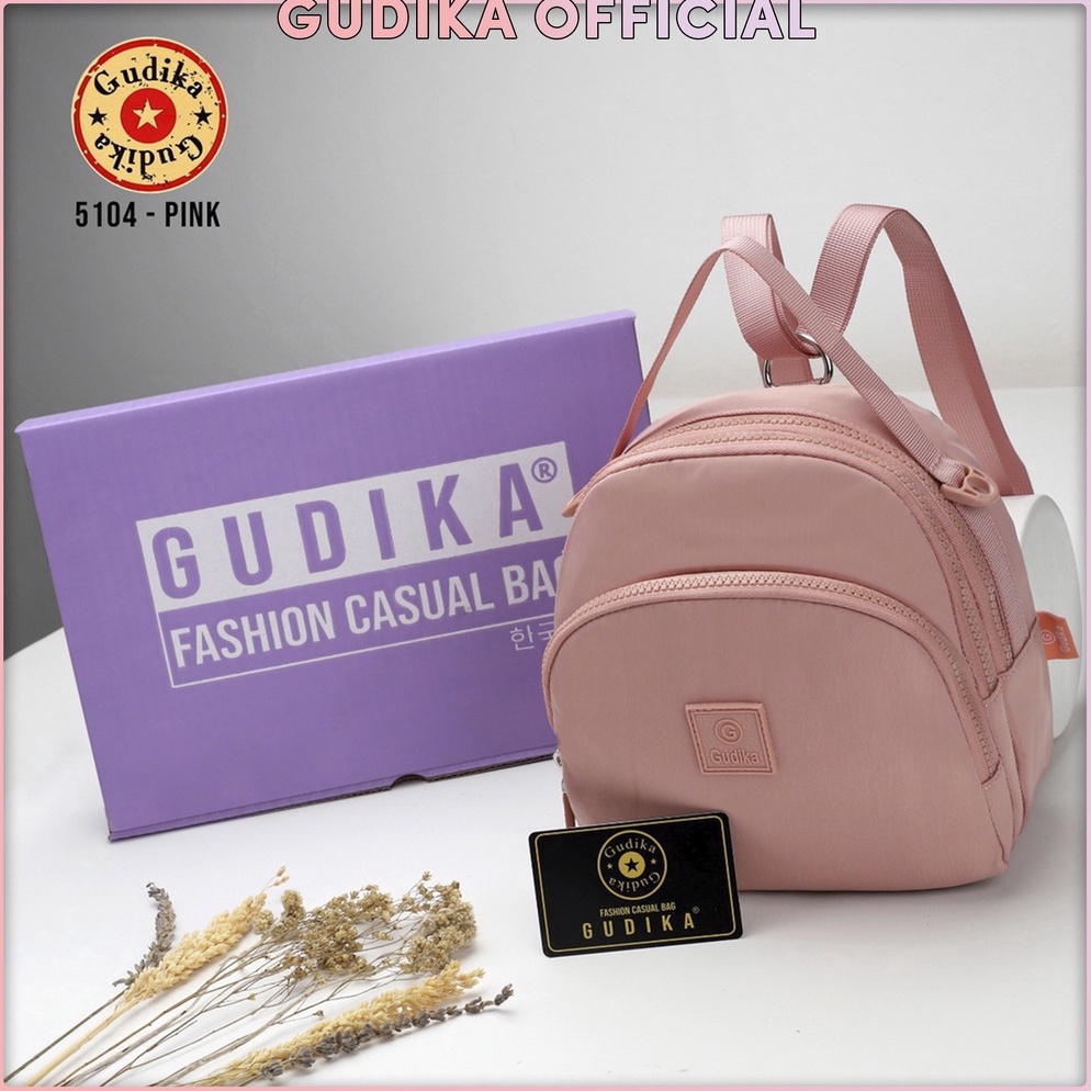 Langsung Kirim.. PROMO GUDIKA 5104 | Tas Selempang | Backpack Waterproof Wanita Tas Ransel Anti Air 