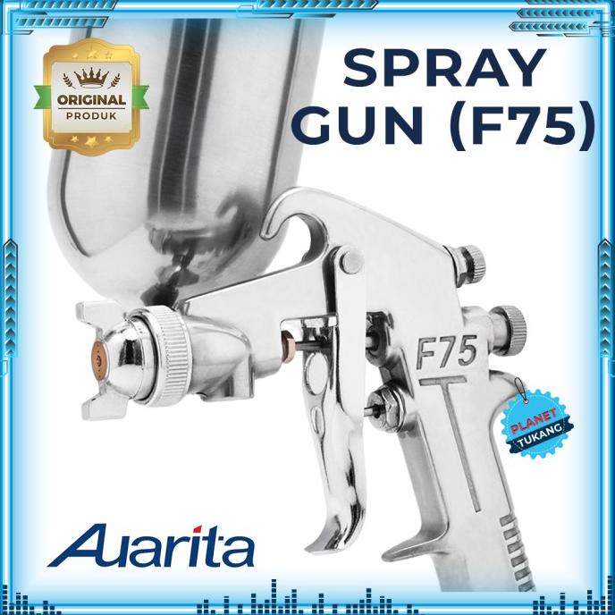 SPRAY GUN AUARITA F75 G TABUNG ATAS F-75 400ML