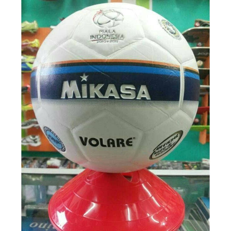 ➮DCc BOLA KAKI MIKASA NO 4- BOLA SEPAK MIKASA VOLARE SIZE 4 BAHAN PVC AWET ✺ Dijual Murah