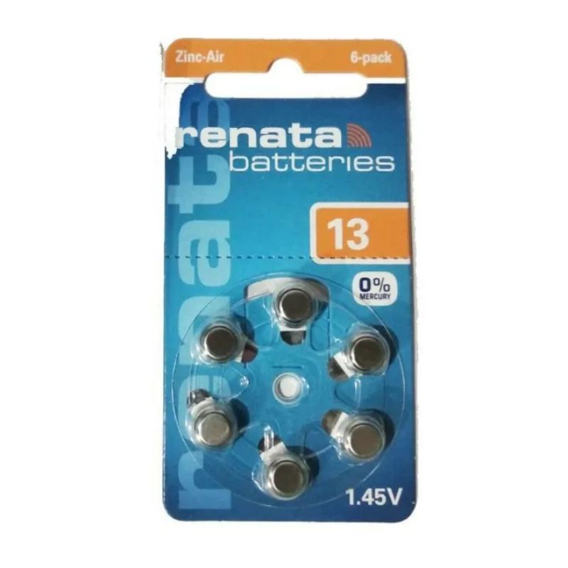baterai alat bantu dengar Renata 13