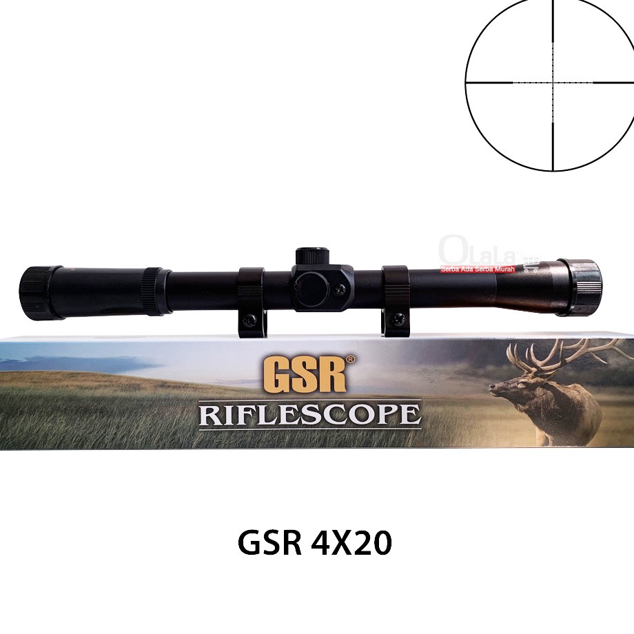 ➟ TELESKOP GSR 4X20 h Kualitas Premium Terkini.