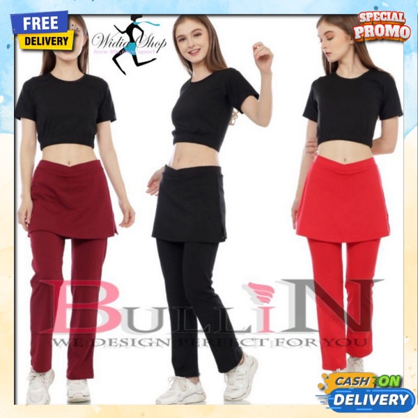 Celana Fashion Korea Style Celana Rok Cewek Murah Celrok Terbaru Rokcel Ibu2 Senam Bawahan Olah Raga