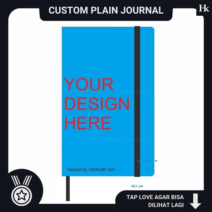 

CUSTOM NOTEBOOK HIBRKRAFT'S PLAIN - A5M SIZE