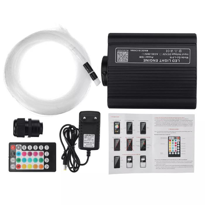 Lampu Langit-Langit Led Serat Optik Lampu Fiber Optic Rgb Plafon Mobil