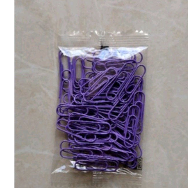 

R Clip Ungu Klip Kertas Ungu Isi 80Pcs Ungu 2023