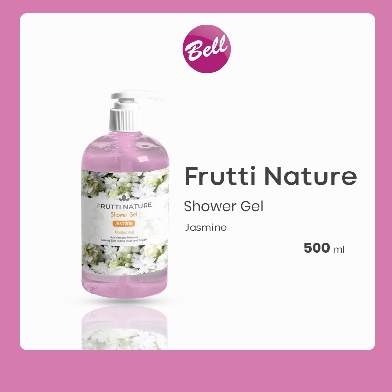 Frutti Nature Jasmine Shower Gel 500 ml / Sabun Mandi