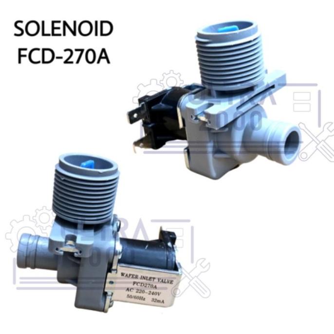 SELENOID MESIN CUCI WATER INLET VALVE 90 SOLENOID FCD - 270A