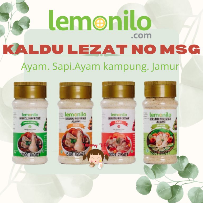 

↔0t Super Promo➽ LEMONILO KALDU mpasi NON MSG AYAM SAPI JAMUR AYAM KAMPUNG maseko mpasi bumbu dapur H78