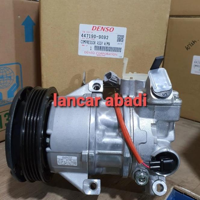 Kompresor Compresor Ac Mobil Toyota Ist Asli Denso