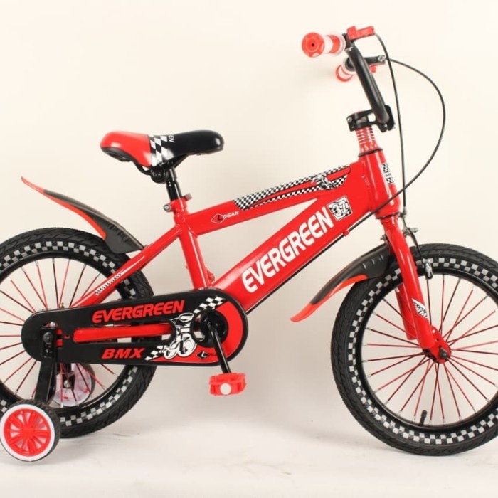 Terlaris Sepeda Anak Bmx 16 Inch Evergreen Logan Overseas