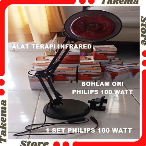 Termurah Lampu Terapi Infrared Phillips Infra Red Sinar Inframerah Fisioterapi