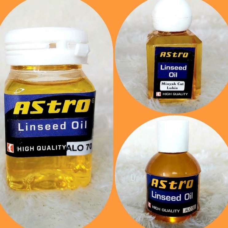 

❆Diskon Promo PZEVJ Linseed/Linsed Oil(Cairan Pencampur Cat Minyak) Astro 30ml, 50ml dan 70ml 044 ➵Terlaris