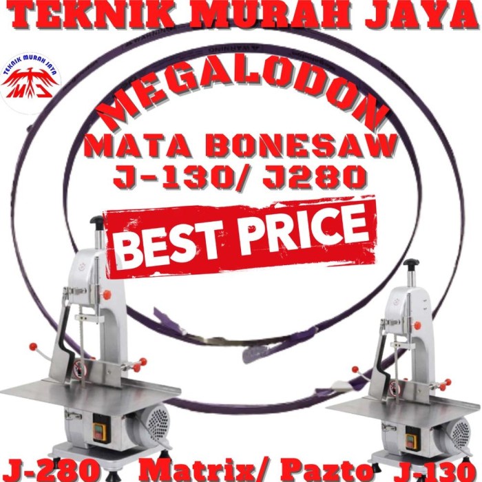 Best Seller Megalodon Mata Pisau Gergaji Bonesaw Matrix Pazto Mtx-J130 Mtx-J280