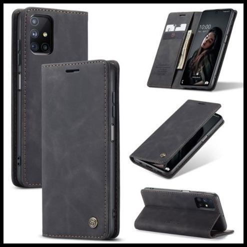 Terlaris Samsung Galaxy M51 2020 Flip Case Caseme Cover Leather Wallet Dompet