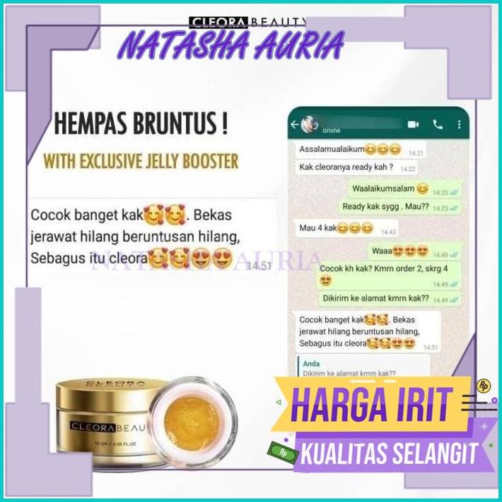 CLEORA BEAUTY JELLY BOOSTER ORIGINAL BPOM - CLEORA BEAUTY JELLY CREAM DISKON