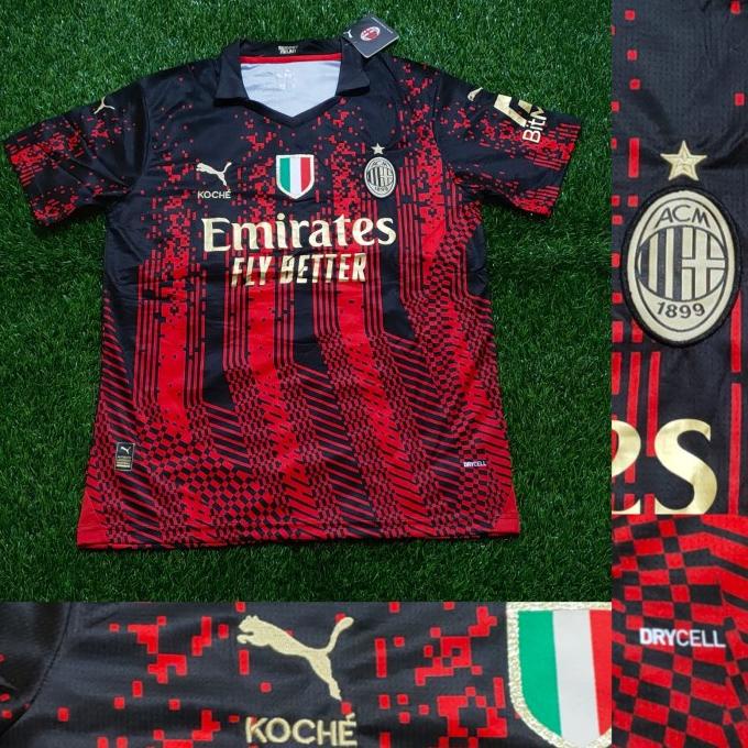 JERSEY BOLA MILAN 4TH KOCHE 2022/2023 GRADE ORI IMPORT