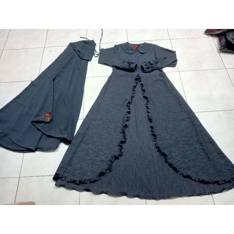 Set gamis Mina anti UV sultan