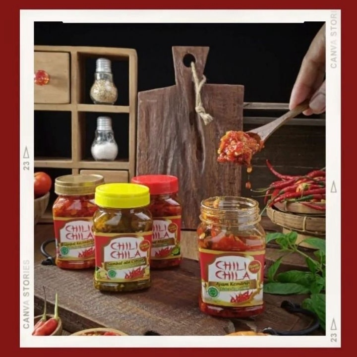 

➦✫✢ SAMBAL NUSANTARA CHILI CHILA NON MSG TANPA PENGAWET. ANEKA SAMBAL INSTAN ASLI NUSANTARA Terlaris