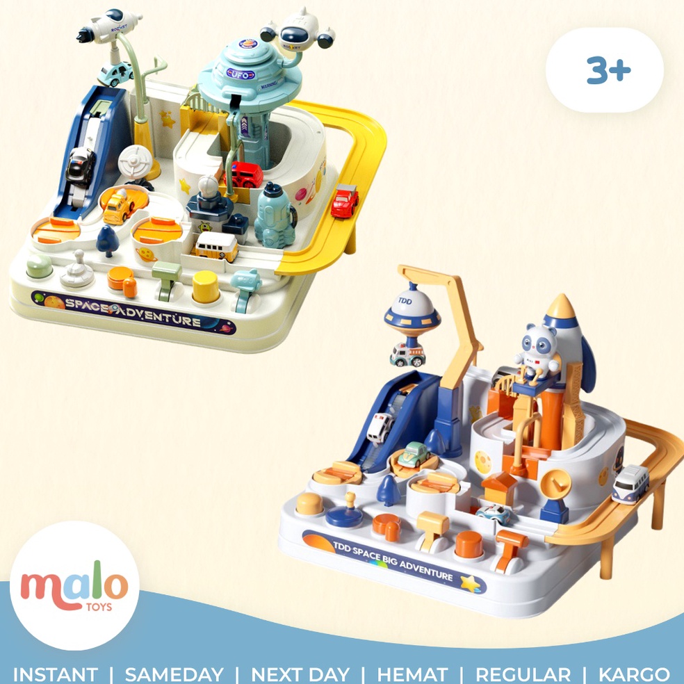 Paling Dicari.. MALOTOYS - Car Adventure Rocket Roket Space Astronot Astronaut Luar Angkasa Simulato