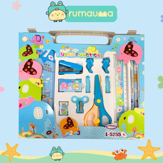 

RUMAUMA Stationery Alat Tulis Super Lengkap Peralatan Sekolah Premium