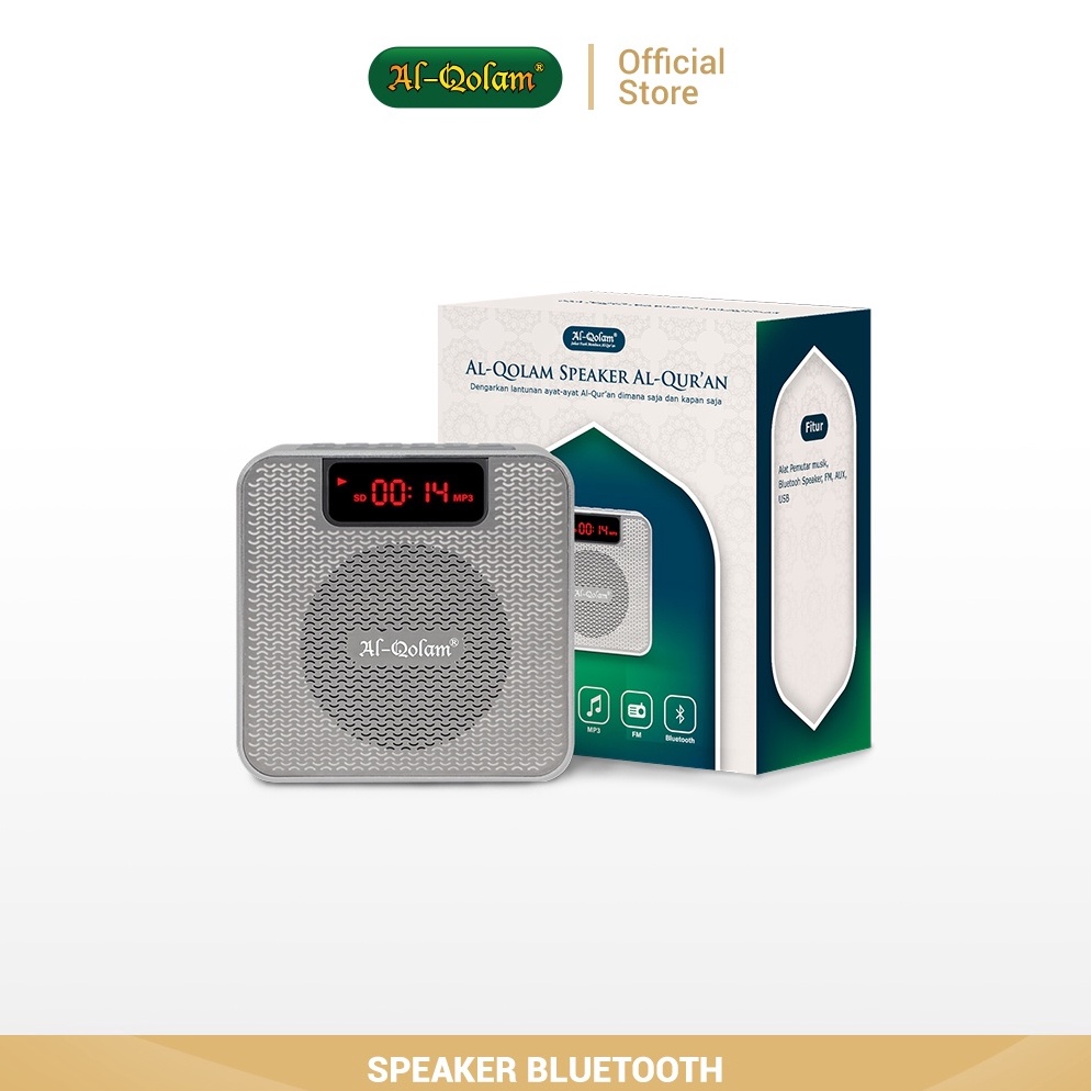 STOK TERBATAS. Al-Qolam Speaker Bluetooth AlQuran New