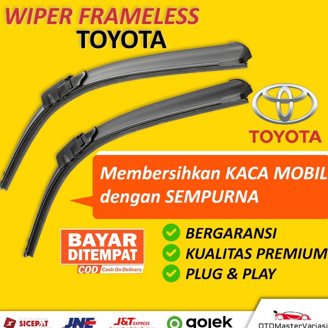 MURAH BANGET Wiper Kaca mobil Kijang Kapsul / wiper Kijang LGX