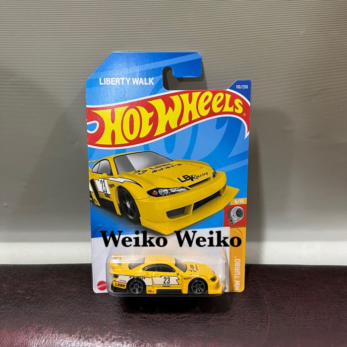 Hotwheels Silhouette Nissan Silvia S15 Lbwk Kuning