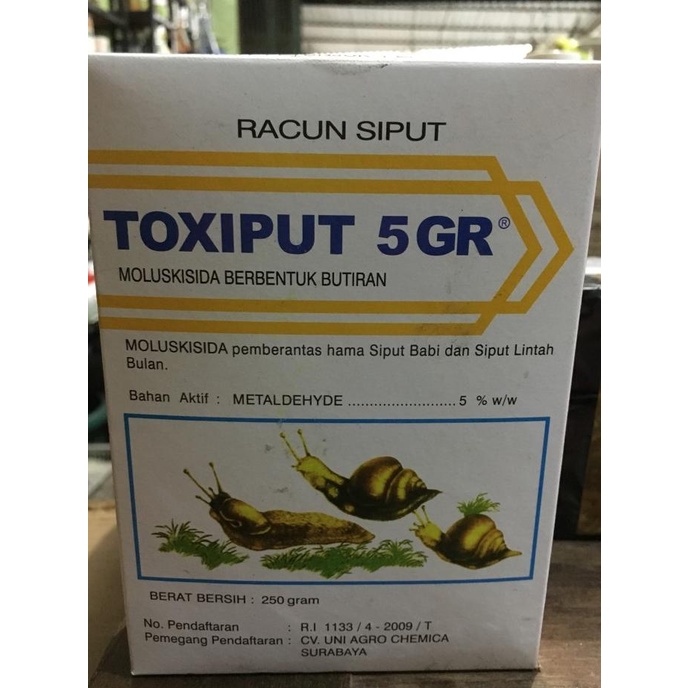 ] Racun siput TOXIPUT kemasan 250gram
