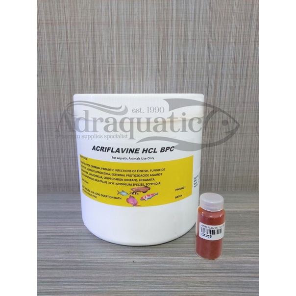 Bestseller Serbuk Bubuk Acriflavine Hcl Bpc Grade A 10 Gram Obat Jamur Ikan