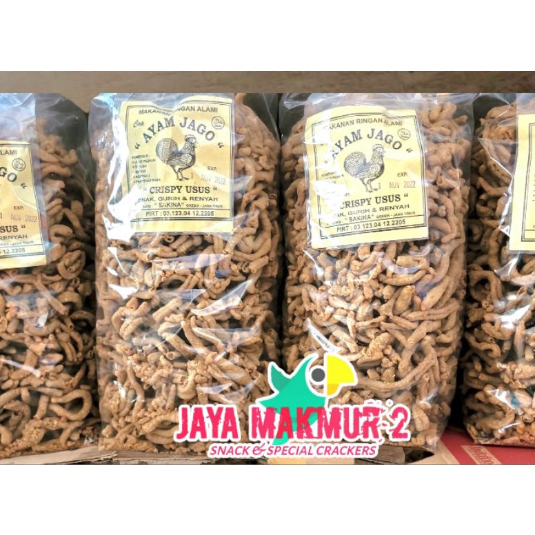 

Produk Terkini.. keripik usus ayam super 1kg gurih renyah enak 39