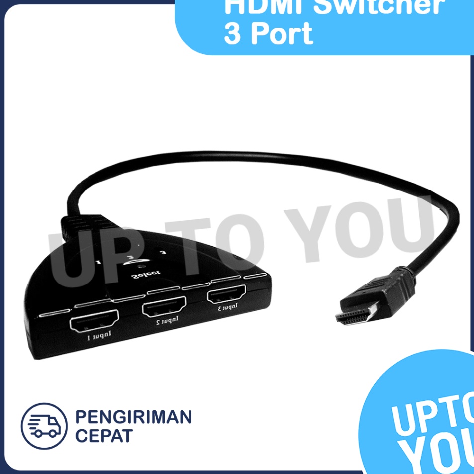｀ ai HDMI Switch 3 port - HDMI Switcher 3 port Diskon`