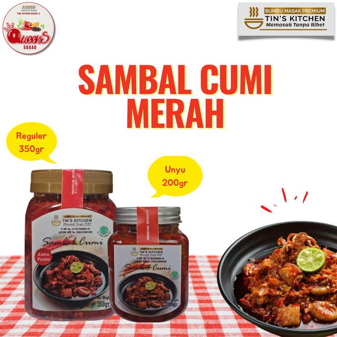 

SAMBAL CUMI MERAH HALAL TANPA PENGAWET