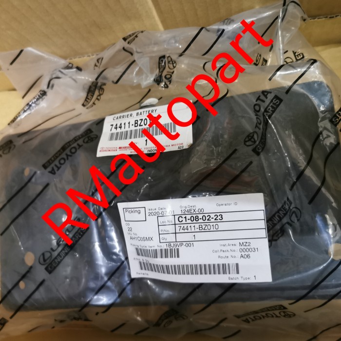 Tatakan Aki Avanza Rush(Sblm Dual Vvti) 2006-2014 Original Kode 332