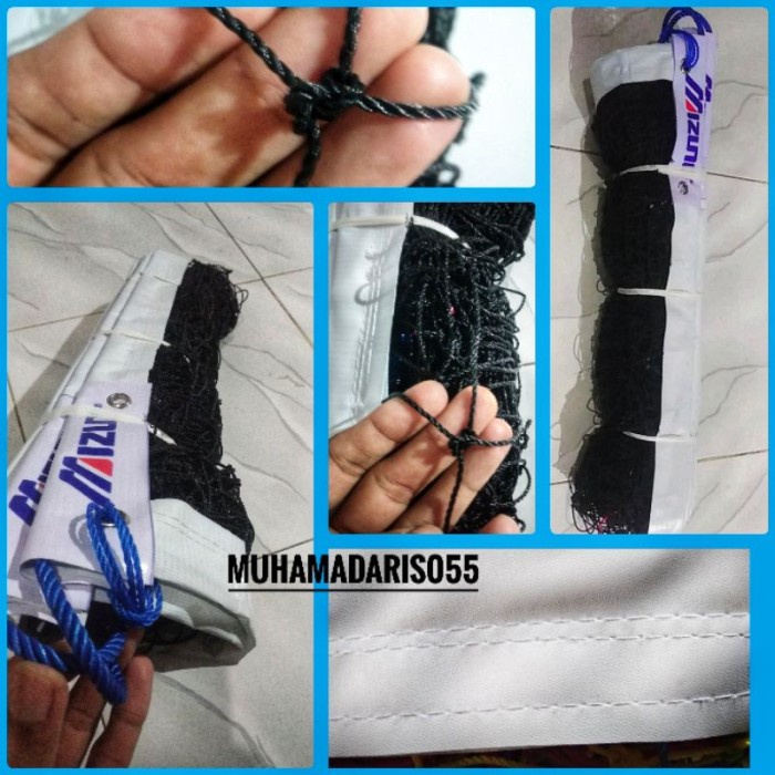 Terlaris Net Volley/Volley Ball Net Mizuno/Net Volley Original (Rainbow)