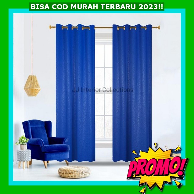 Gorden Jendela Gordeng Kamar Tidur Tirai Jendels Gordeng Jendela Panjang Horden Polos Pendek Korden 