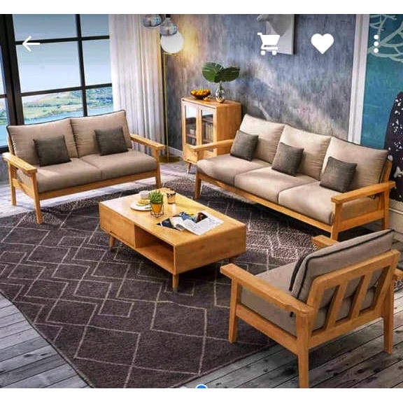 Best Seller Kursi Tamu Minimalis Kayu Jati 321 Meja Tamu Jati Mewah