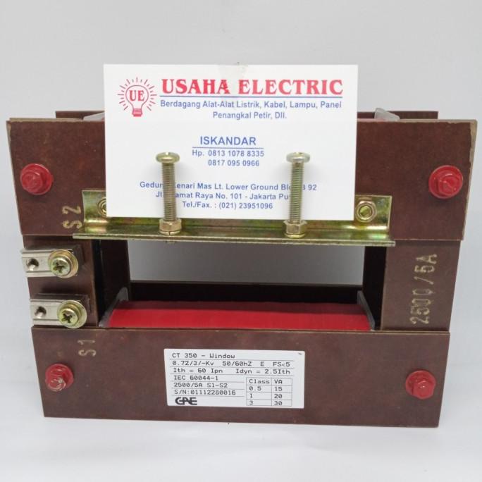 Ct 350 Gae/ Current Transformer 2500/5 Original