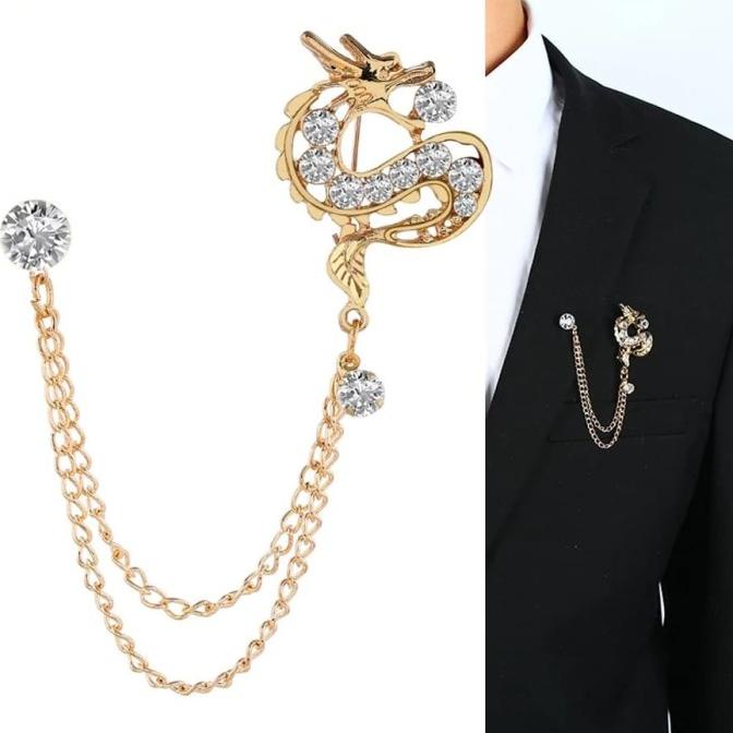 AKSESORIS GOLD DRAGON BROS JAS KAMEJA WEDDING PRIA MENS CLASSIC