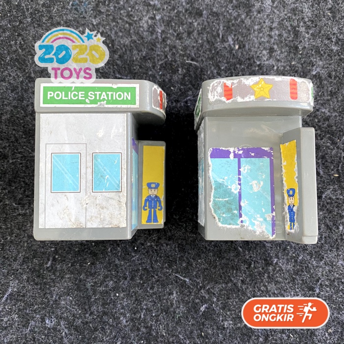 Plarail Plaroad Police station Takara Tomy