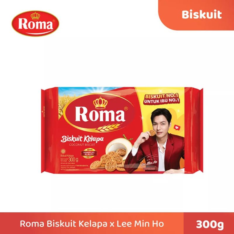 

ROMA BISKUIT KELAPA ENAK GURIH 300 GRAM.