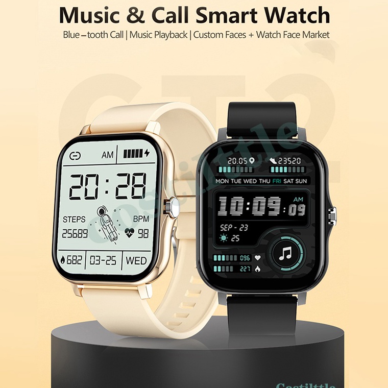 Super Sale IWO Y13 Smart Watch 1.69 inch Square Screen Bluetooth Call IP67 Waterproof Watches Heart 