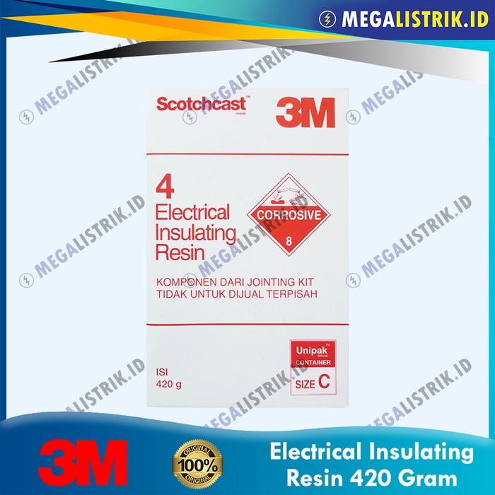 3M Scotchcast Electrical Resin Kabel Jointing Sambungan Cable 420 Gram