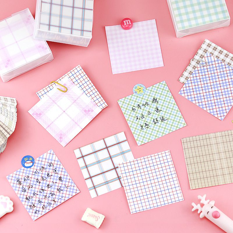 

NA7 [MILOLI] 200LEMBAR GRID SERIES CUTE MEMO NOTE NOTEPAD - C0024 N3R