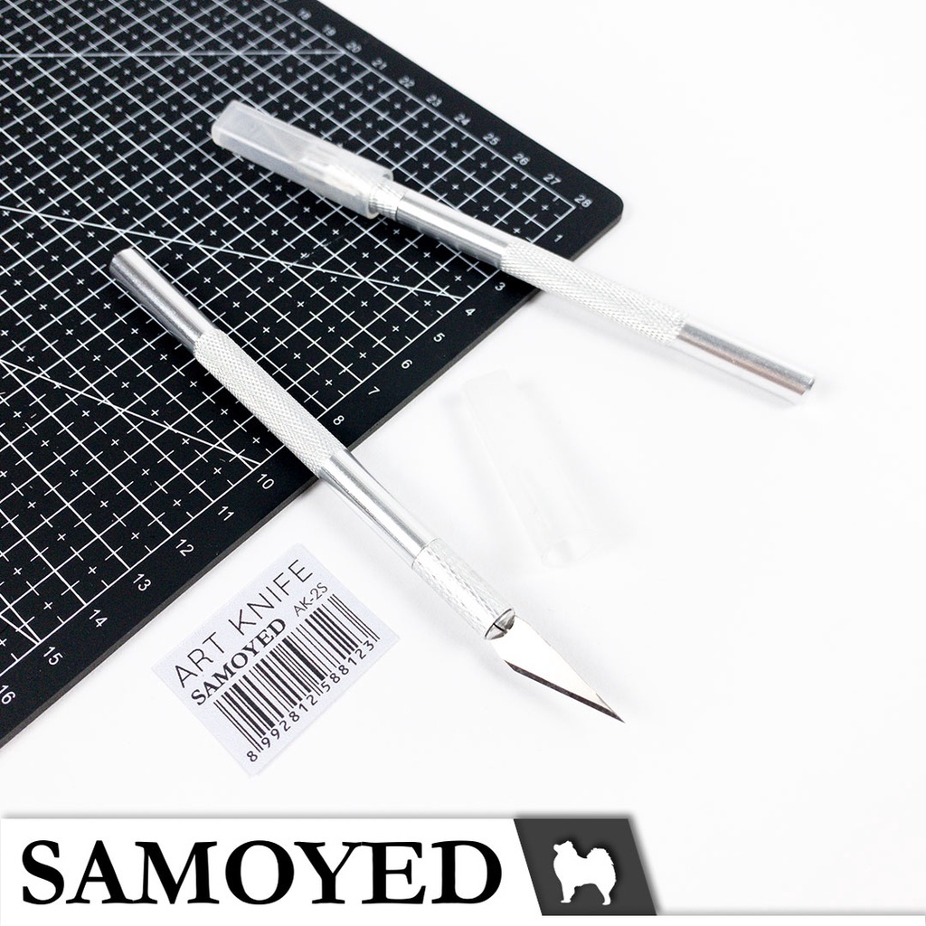 

RBS PISAU SENI / UKIR / PEN-TYPE PRECISION ART / CRAFT / HOBBY KNIFE / CUTTER SAMOYED AK-2S LAA